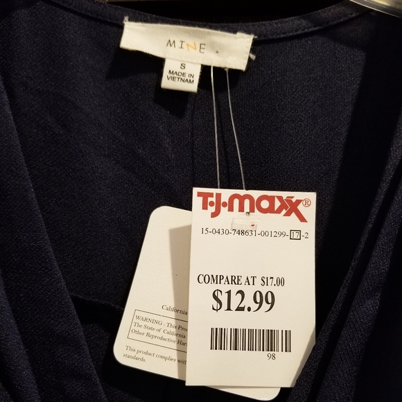 Blue blouse - Picture 2 of 2